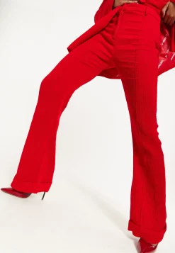 House Of Holland Red Trousers