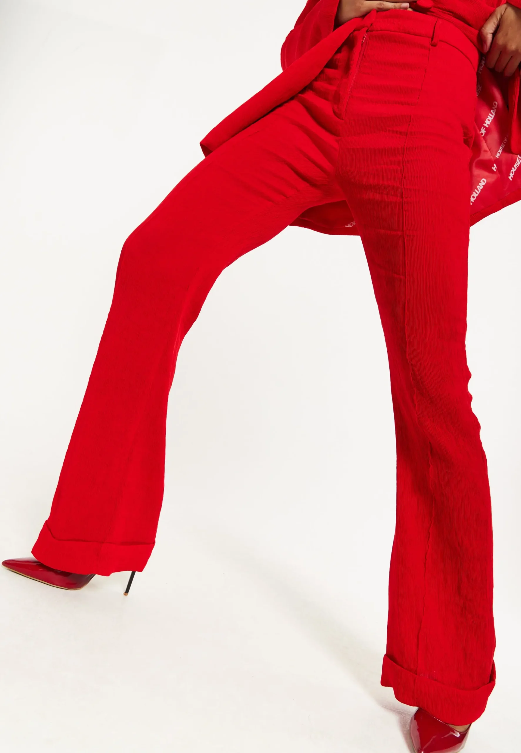 House Of Holland Red Trousers