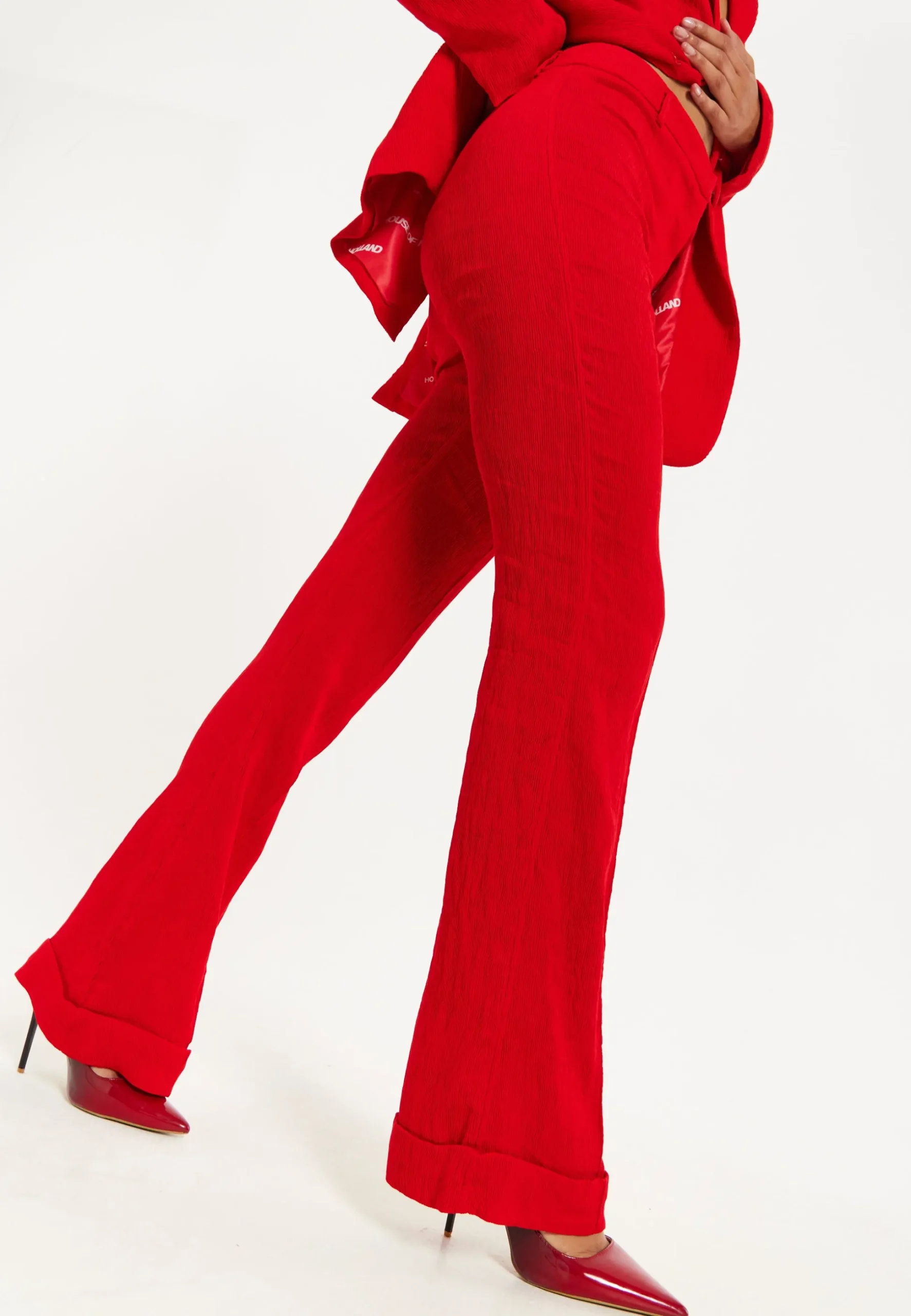 House Of Holland Red Trousers