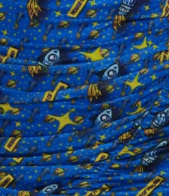 House Of Holland Rocket Print Mesh Dress