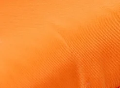 House Of Holland Saddle Bag In Orange And Blue With Quilted Logo
