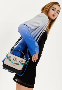 House of Holland Satchel Bag with Chain