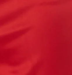 House Of Holland Satin Bandeau Jumpsuit In Red