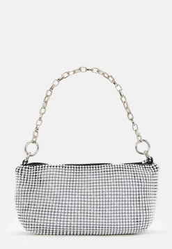 House Of Holland Silver Crossbody Bag with HOH Print