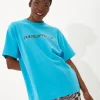 House Of Holland Sky Blue Transfer Printed T-Shirt