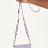 House Of Holland Small Cross Body Bag In Purple With A Chain Detail St