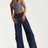 House of Holland Star Print Cargo Jeans