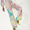 House of Holland Star Print Wide Leg Trousers