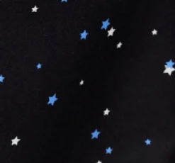 House Of Holland Star Print Trousers In Black