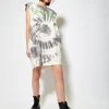 House of Holland Tie Dye Sleeveless T-Shirt Dress