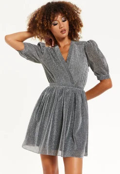 House of Holland V- Neck Mini Dress