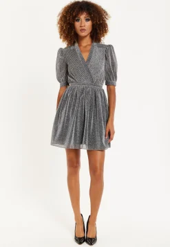 House of Holland V- Neck Mini Dress
