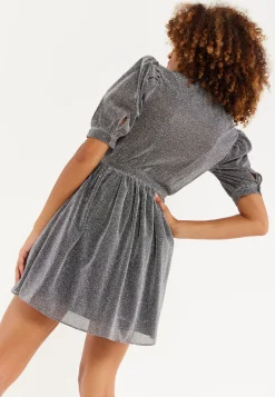 House of Holland V- Neck Mini Dress