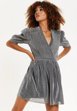 House of Holland V- Neck Mini Dress