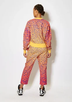 House of Holland Vivid Ceetah Print Joggers