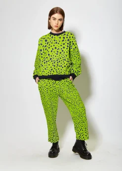 House of Holland Vivid Cheetah Print Joggers