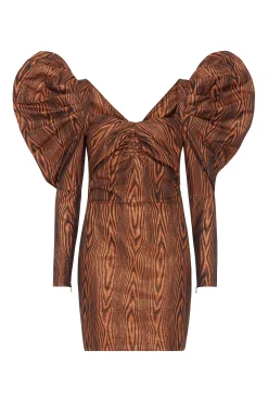 House of Holland Volume Sleeve Mini Dress