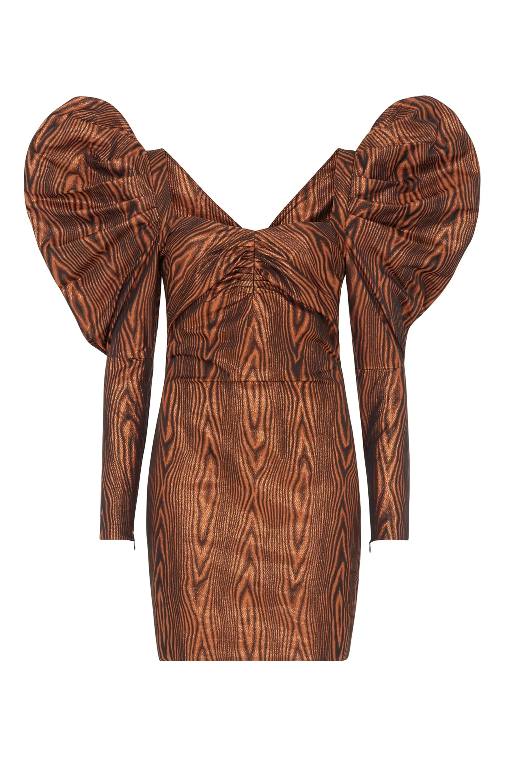 House of Holland Volume Sleeve Mini Dress
