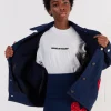 House of Holland White HOH Oversized Embroidered Tee