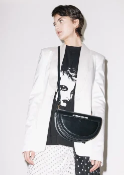 House of Holland White Satin Tailored Jacket