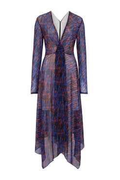 Knot Tie Midi Dress | House of Holland