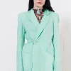 Ripstop Tailored Jacket (Mint Green) | House of Holland