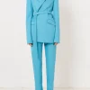 Turquoise Tailored Trouser | House of Holland