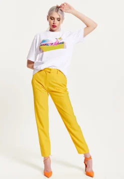 Yellow Tailored Trouser | House of Holland