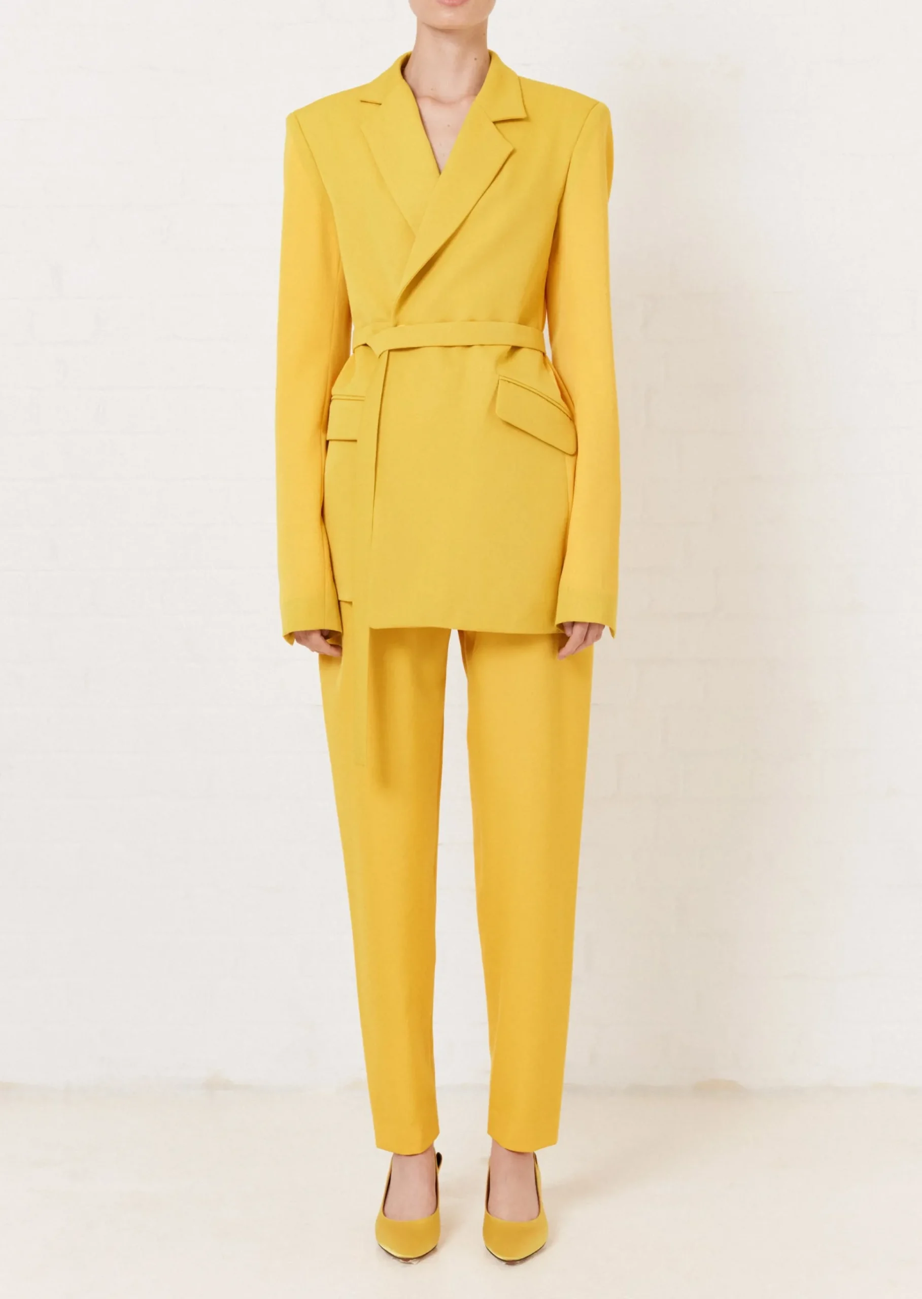 Yellow Tailored Trouser | House of Holland